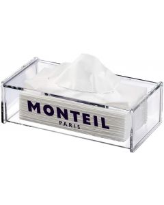 Monteil acryl tissuebox met deksel