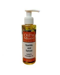 Oil 'n More Sparkle and spiced body & massage olie 150ml