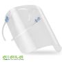 Face shield bril met montuur