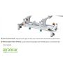 TITAN Elektrische Massagetafel Anthracite
