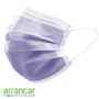 Unigloves Mondmasker IIR 3 laags paars 50st