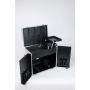 Rex pedicurekoffer zilver met trolley