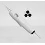 Ecuri naald 3 Power 0,30mm WIT, p/s