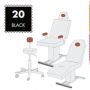 Medixwell badstof hoes Mini 20-30cm zwart