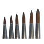 Acryl penselen set  6stuks