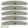 NCM Half moon buffer vijl 100/180 set 5 stuks