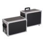 Deelbare koffer met lade (motor boven) (zwart)