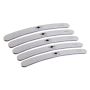 NCM boomerang vijl 100/180 Grijs/Roze, set 5 stuks