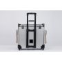 Rex pedicurekoffer zilver met trolley