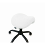 Badstofhoes tabouret maxi in wit