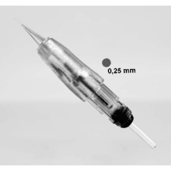 Ecuri naald 1 Nano (2)  0.25mm TRANSPARANT, p/s