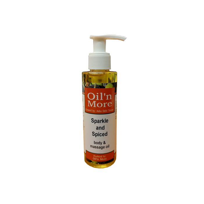 Oil 'n More Sparkle and spiced body & massage olie 150ml
