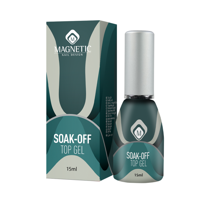 Magnetic Soak Off Top Gel 15ml 105002