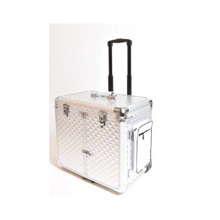Pedicurekoffer basic - Disco zilver