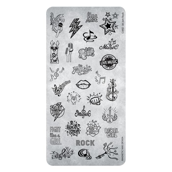 Magnetic Stampingplate 38 Jam Rock 118641