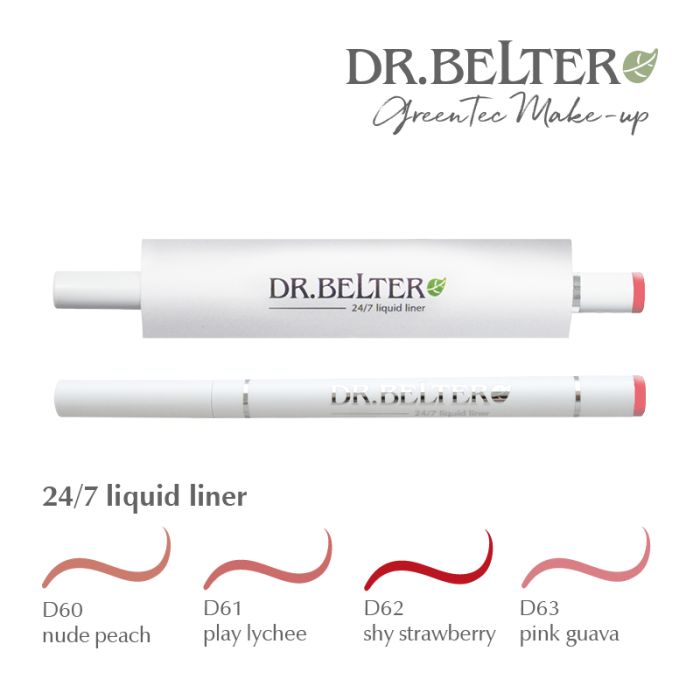 Dr. Belter 24/7 liquid liner - lip - pink guava