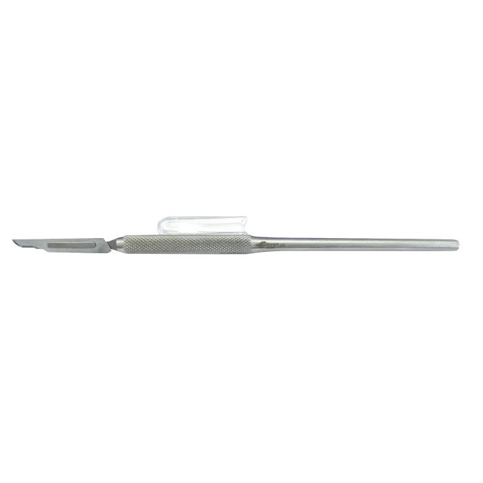 DBK Handvat eeltguts / holle beitels + testbox mesjes