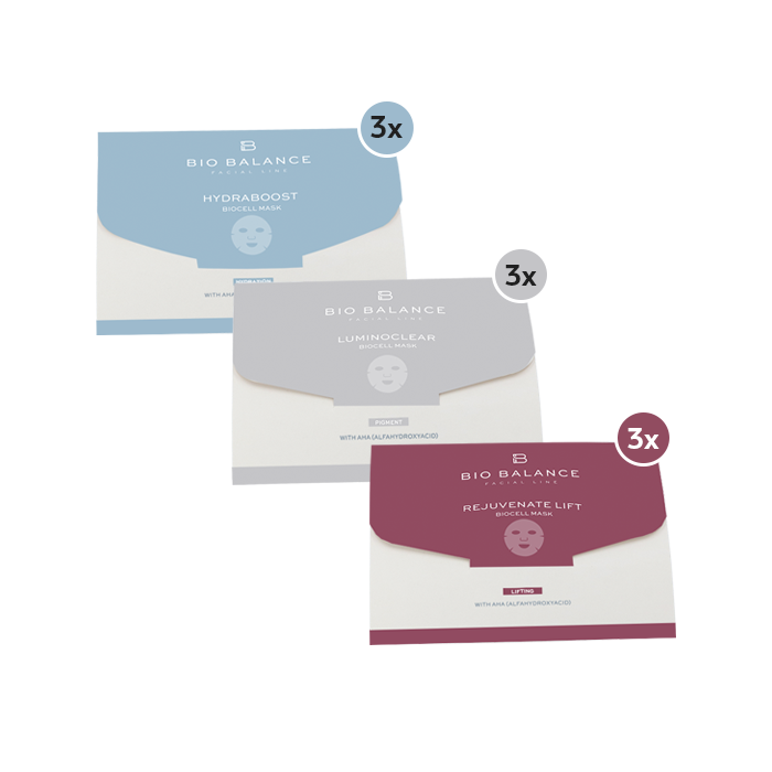 Bio Balance Ecoset BioCell Masker Testset 3+3+3 st.