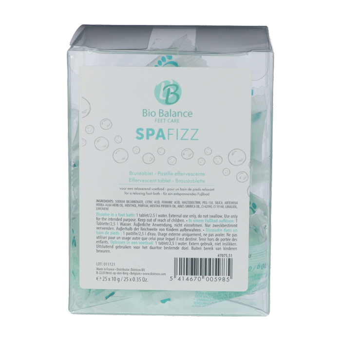 Bio Balance spa Fizz bruistablet 10g, 25st