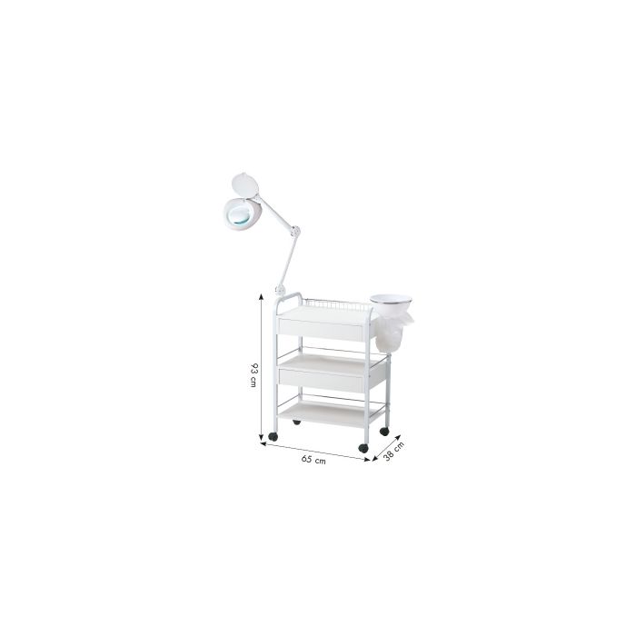 Werktafel Anna 3 Niveaus Wit compleet