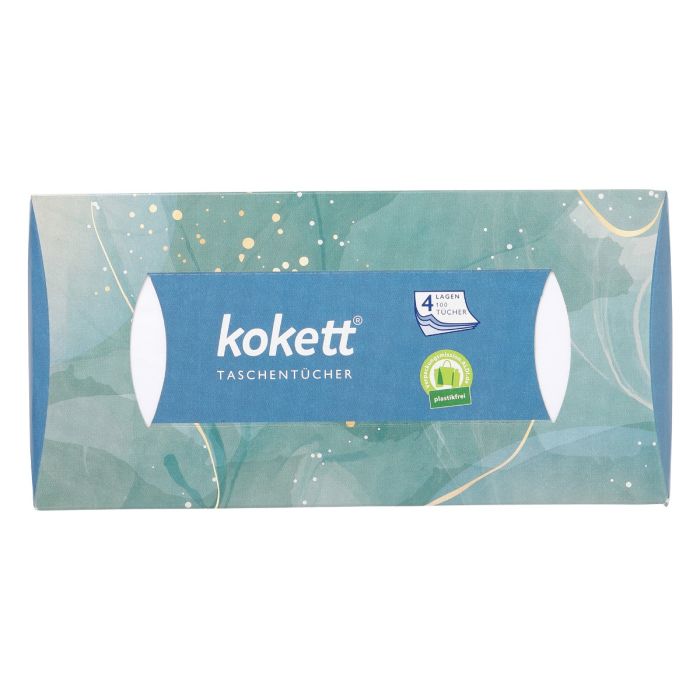 Papieren tissues 4-laags, 100 vellen