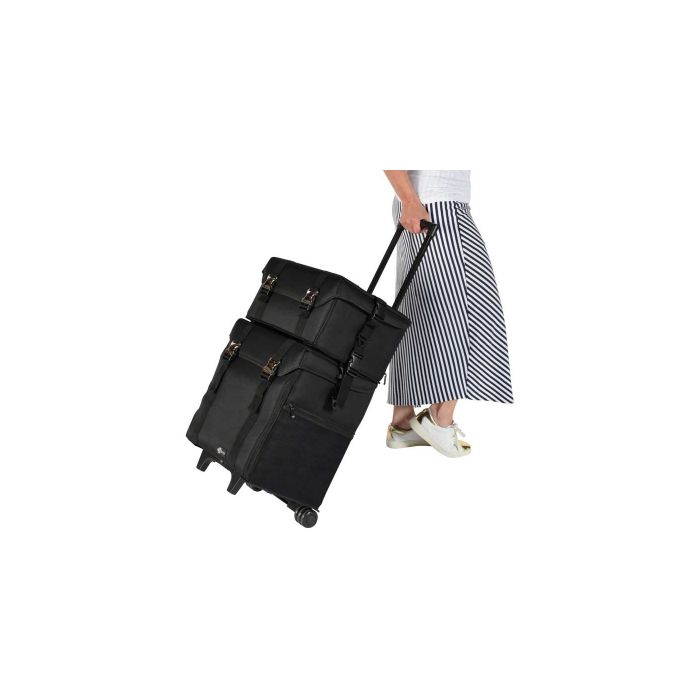Cobra nylon trolley met wielen, 2-in-1
