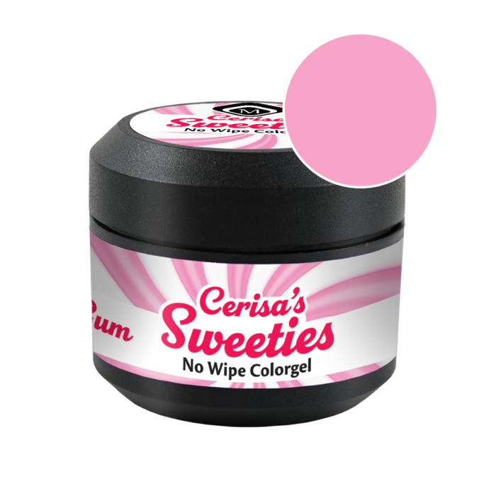 Cerisa Sweeties No Wipe Color Gel Bubble gum 106662