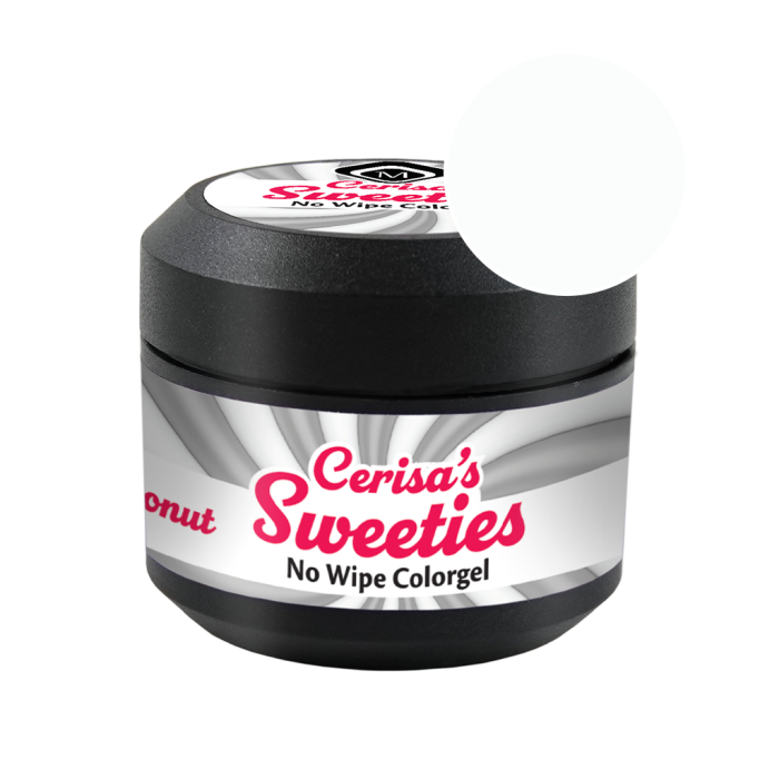 Cerisa Sweeties No Wipe Color Gel White coconut 106660