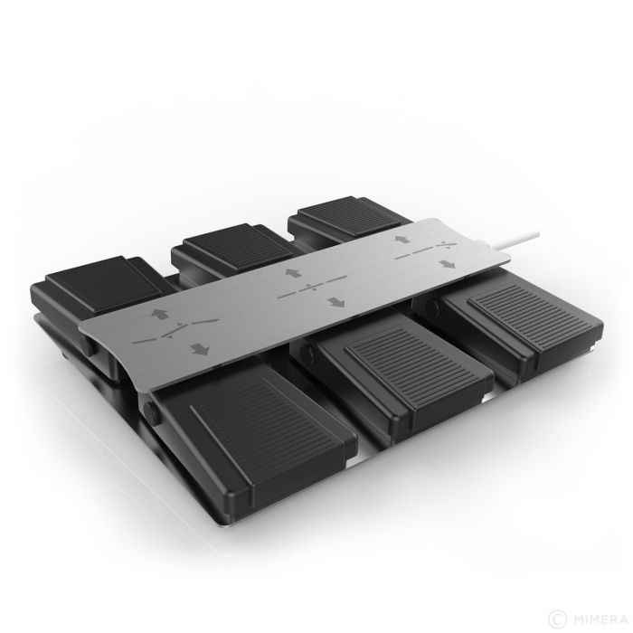 Weelko Voetbediening 3 motoren (met reset)