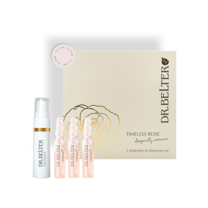 Dr. Belter Timeless Rose longevity amp. set ( 3x2ml+1 app )