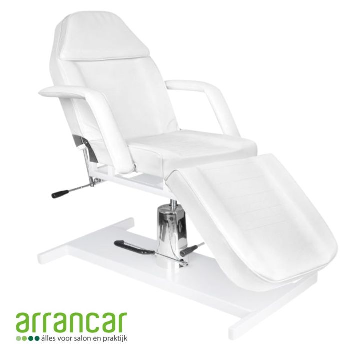 Behandelstoel basic hydraulisch wit