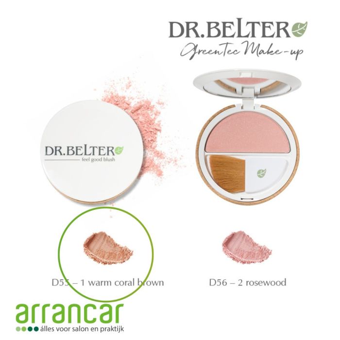 Dr. Belter feel good blush nr. 1 - coral brown