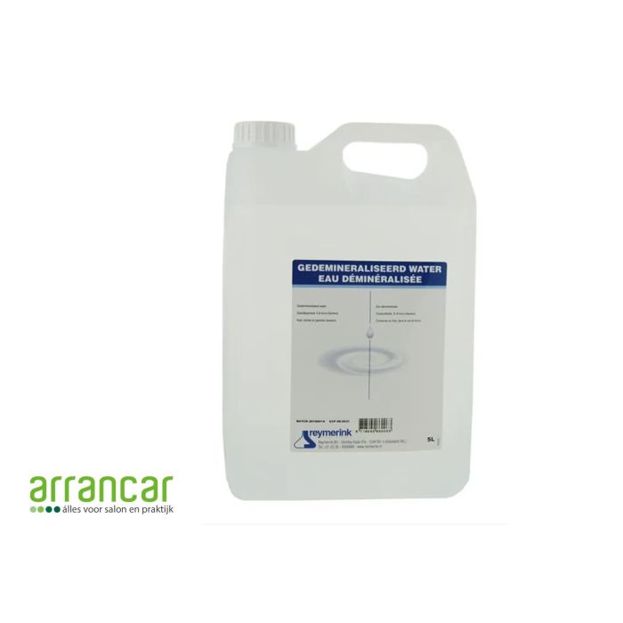 Gedemineraliseerd water 5-8mu, 5 liter