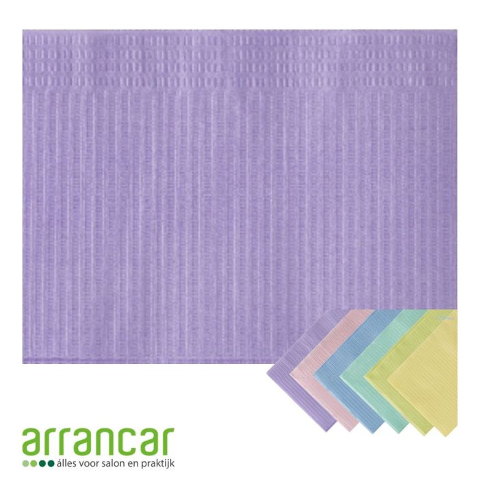 Monoart dental towels up lila 500st