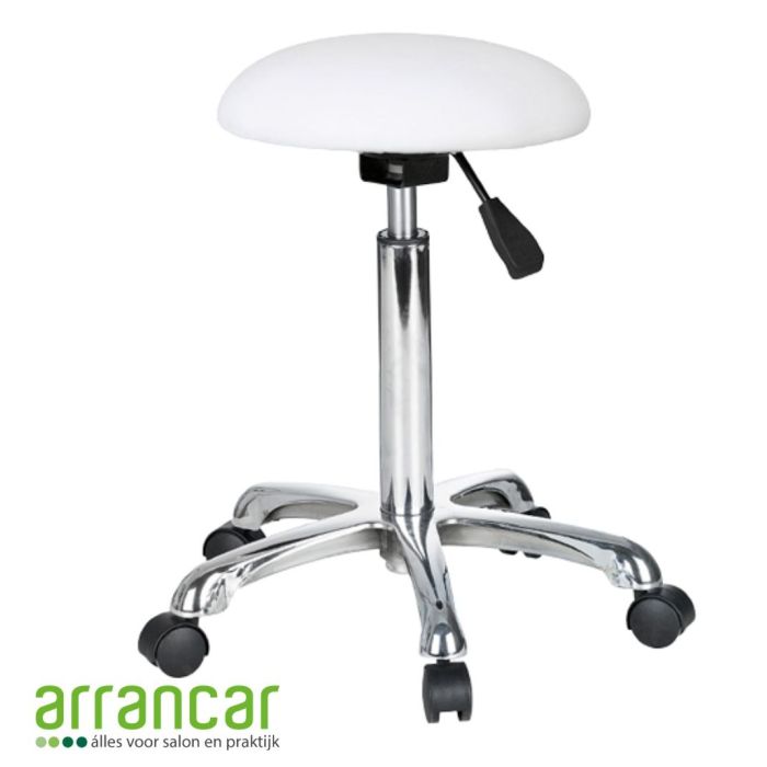 Tabouret rond wit