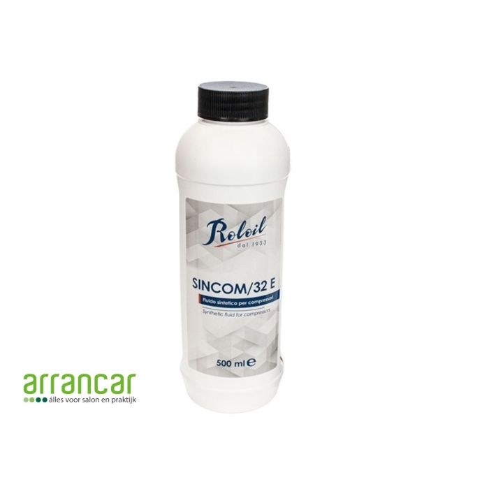 Sincom 32E synthetische olie voor silent compressor 0.5ltr