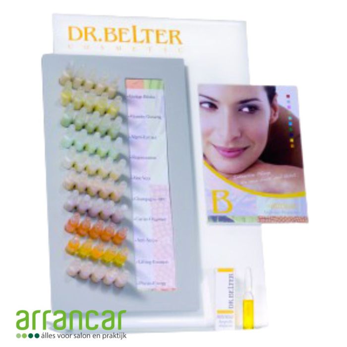 Dr. Belter ampullen display + inhoud