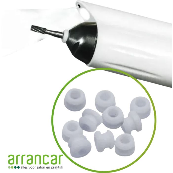 Witte waterkering voor Hadewe spray-motoren, per 10stuks