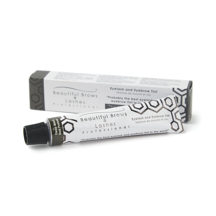 Beautiful Brows and Lash Eyelash & Eyebrow tint,  diepzwart