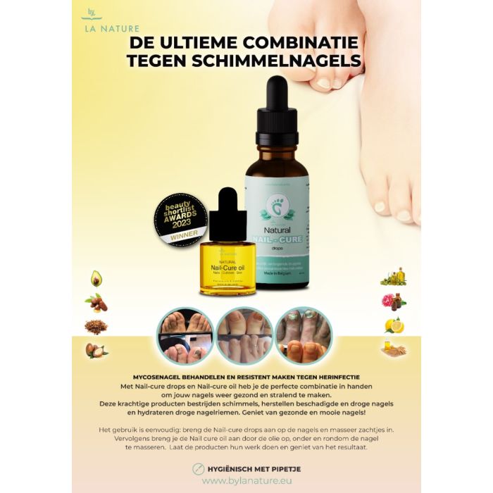 By La Nature Nail-Cure Combo set