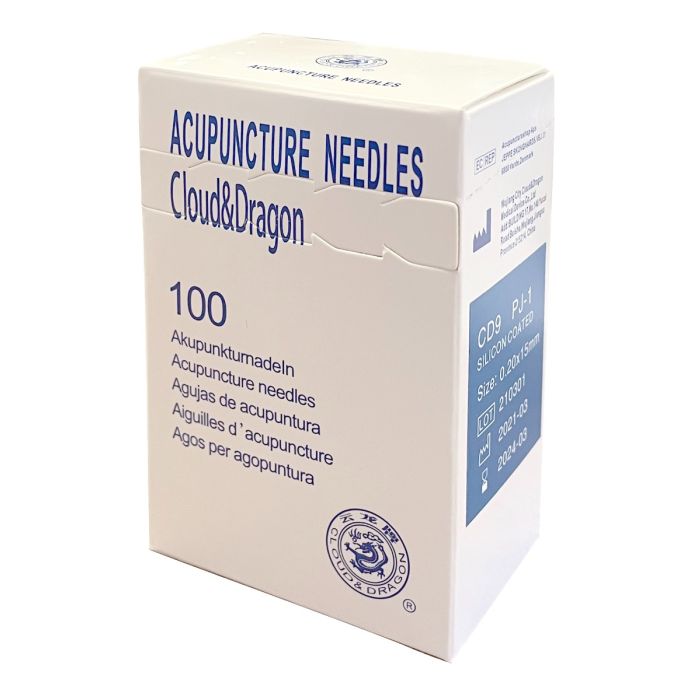 C&D acupuntuurnaalden 0.20x15mm gesiliconiseerd 100st