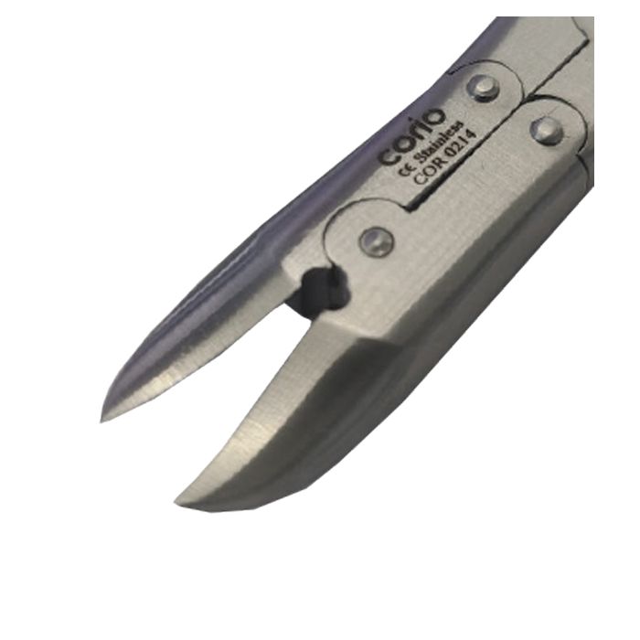 COR0214 Corio Premium Dubbelscharniertang kromme bek 14cm