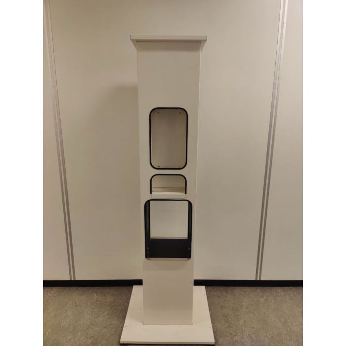 Multi purpose hygiëne station 140x25x23 wit OUTLET