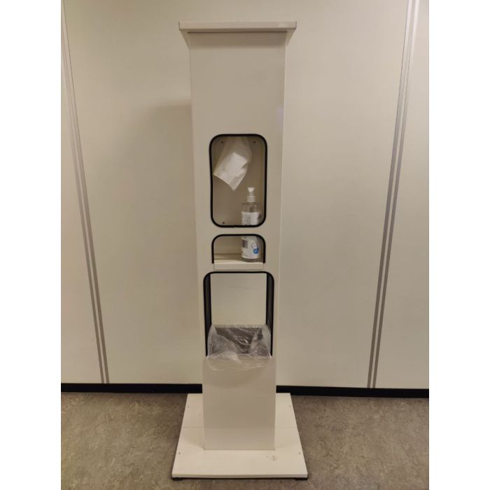 Multi purpose hygiëne station 140x25x23 wit OUTLET