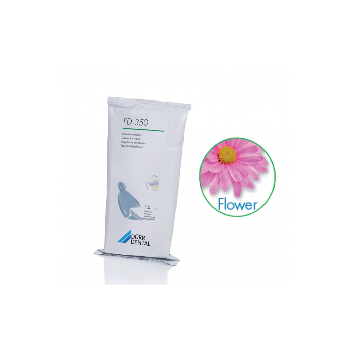 Dürr FD 350 alcoholdoekjes navulling Flower 110st
