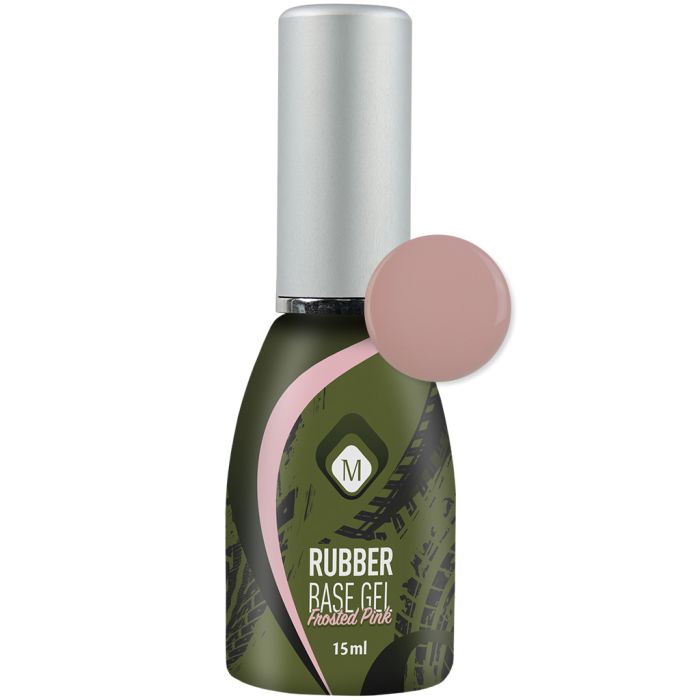 Magnetic rubber base frosted pink 15ml 104402