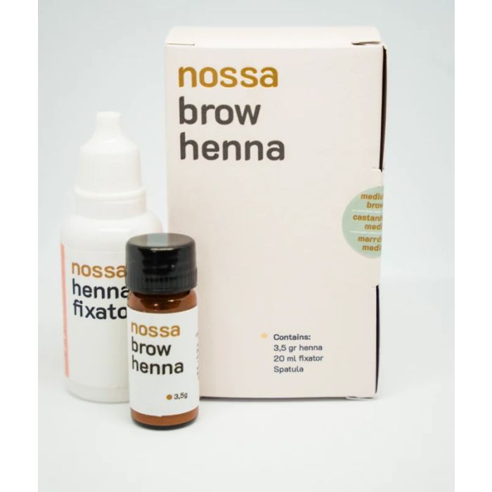 Nossa Brow Henna, Medium Brown