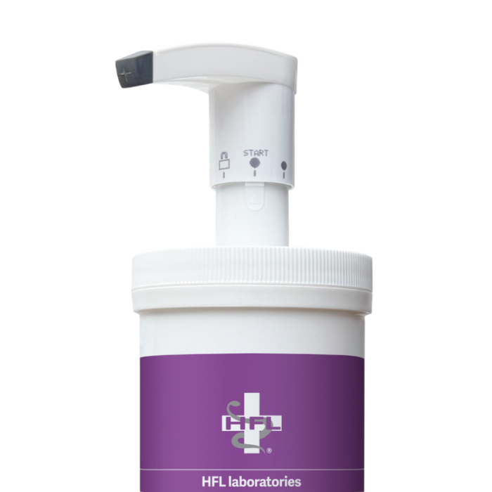 HFL Pomp voor salonverpakking wit NIEUW