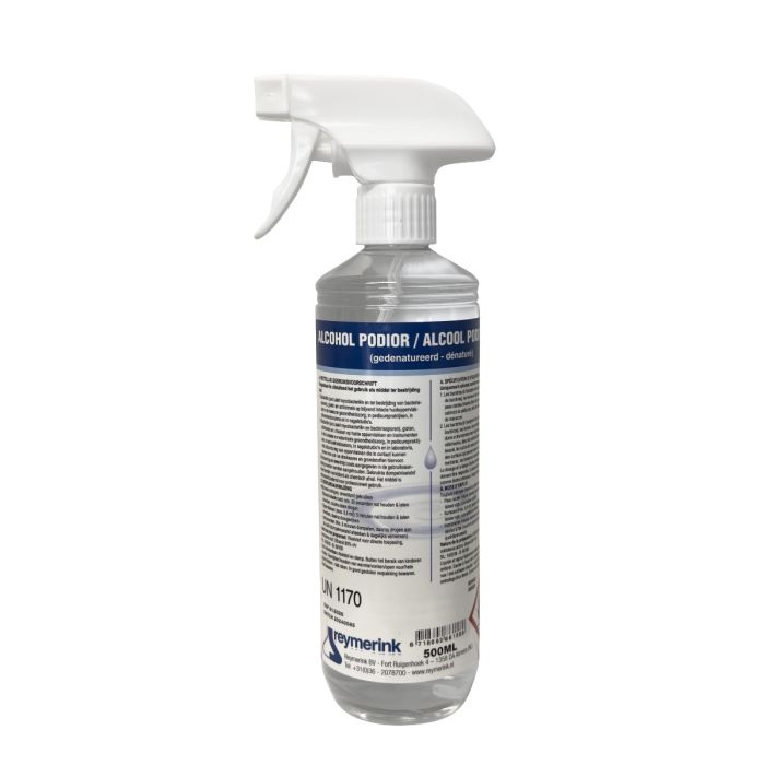 Alcohol Podior 80% 500ml met spraykop
