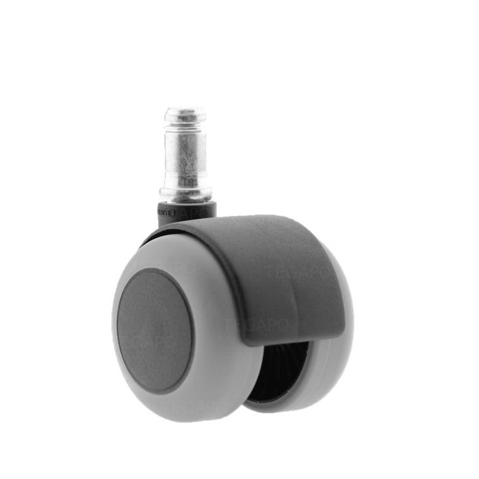Zwenkwiel PPTP (voor PVC vloer) 50mm, 11mm stift